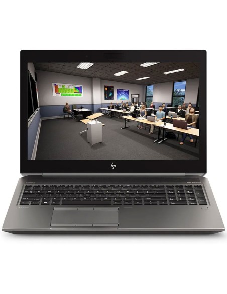 HP ZBook 15 G6 Notebook 15.6" 4K Touch Intel i7-9850H Ram 16Gb SSD 512Gb NVMe Nvidia Quadro T1000 (Ricondizionato Grado A-)