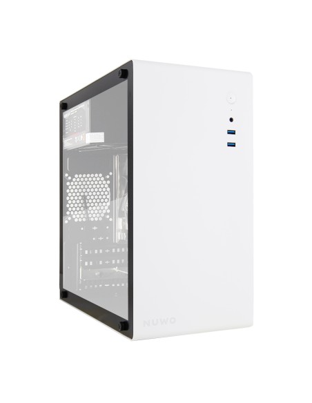 PC Computer Assemblato PRO CPU Intel i5-14400 Ram 16GB SSD 500GB WiFi BT Bianco Freedos