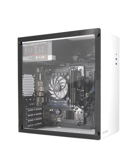 PC Computer Assemblato PRO CPU Intel i5-14400 Ram 32GB SSD 1TB WiFi BT Bianco Freedos