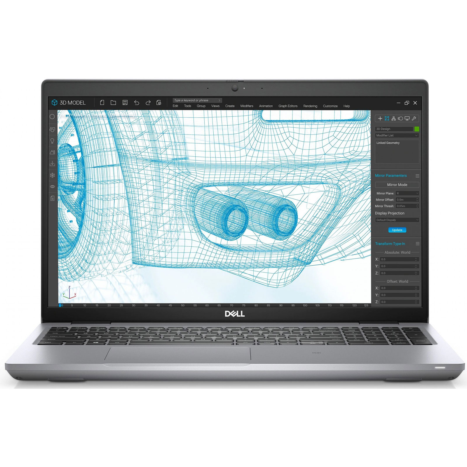 Dell Precision 3561 Notebook 15.6" Touch Full HD Intel i7-11800H Ram 16Gb SSD 512Gb NVIDIA T600 4GB (Ricondizionato Grado A)