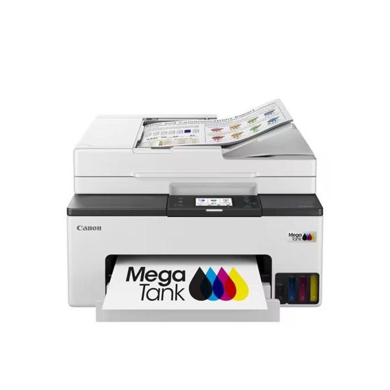 Canon MAXIFY GX2051 Ad inchiostro A4 600 x 1200 DPI Wi-Fi Multifunzione Scanner Fax Fotocopiatrice (6 flaconi inclusi)