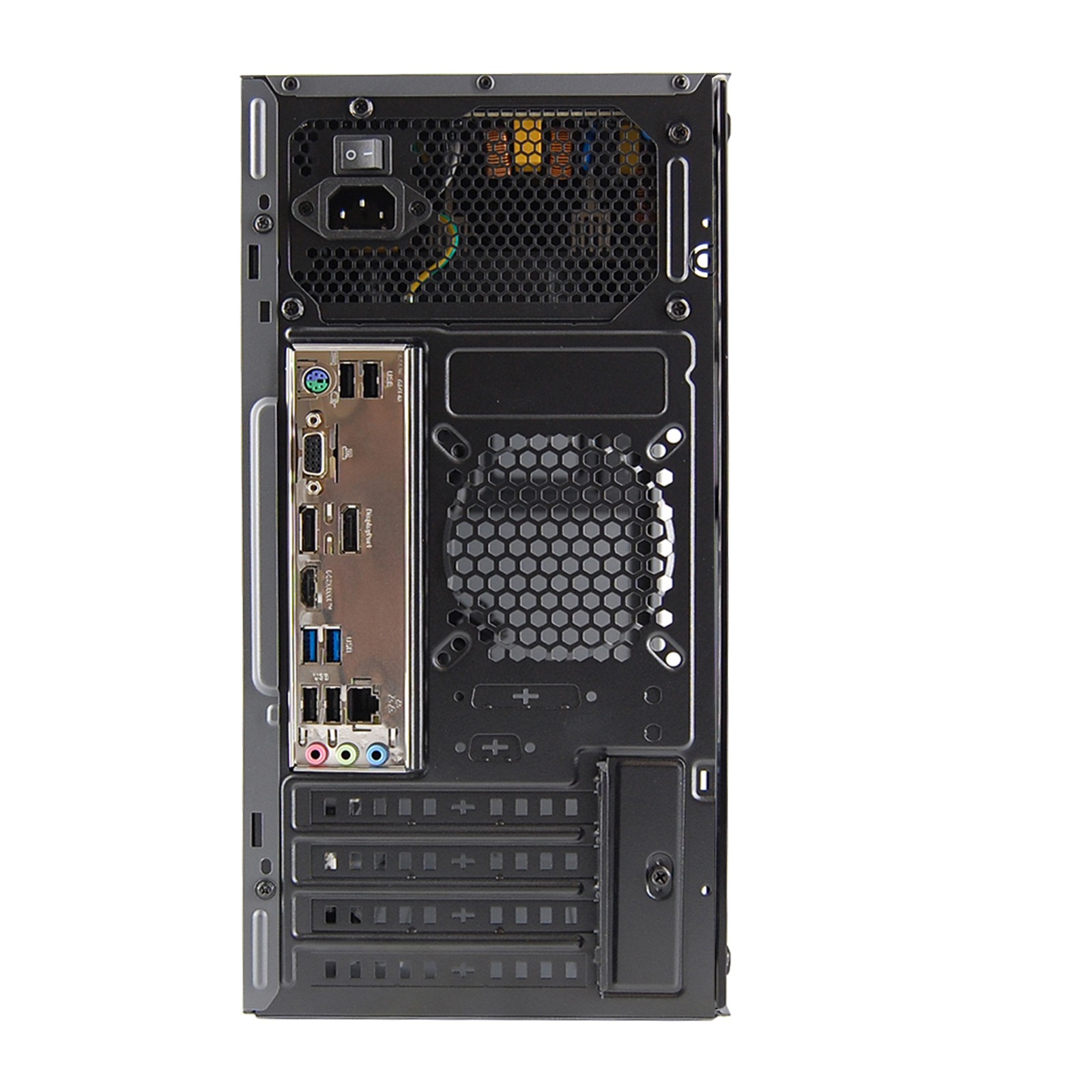 PC Computer Assemblato ELITE CPU Intel i7-12700K Ram 64GB SSD 500GB WiFi BT Grigio foto 5