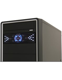 Controller Ventole Touchscreen LED 5,25" Nero + 2 Strisce LED LC-Power LC-CFC-LED 2