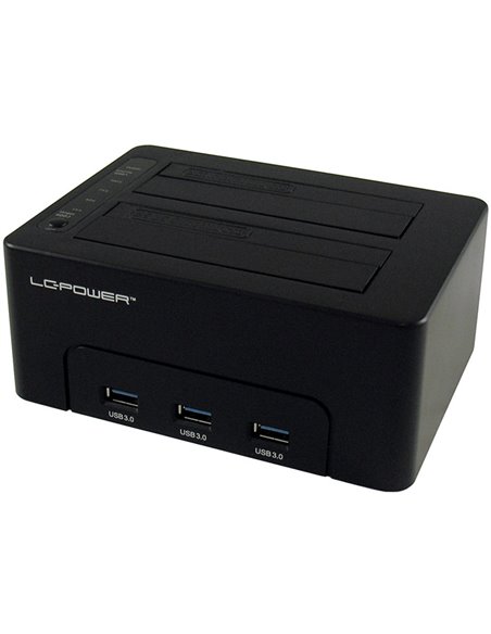 Docking Station Hard Disk 3.5" 2.5" USB 3.0 LC-Power LC-DOCK-U3-HUB