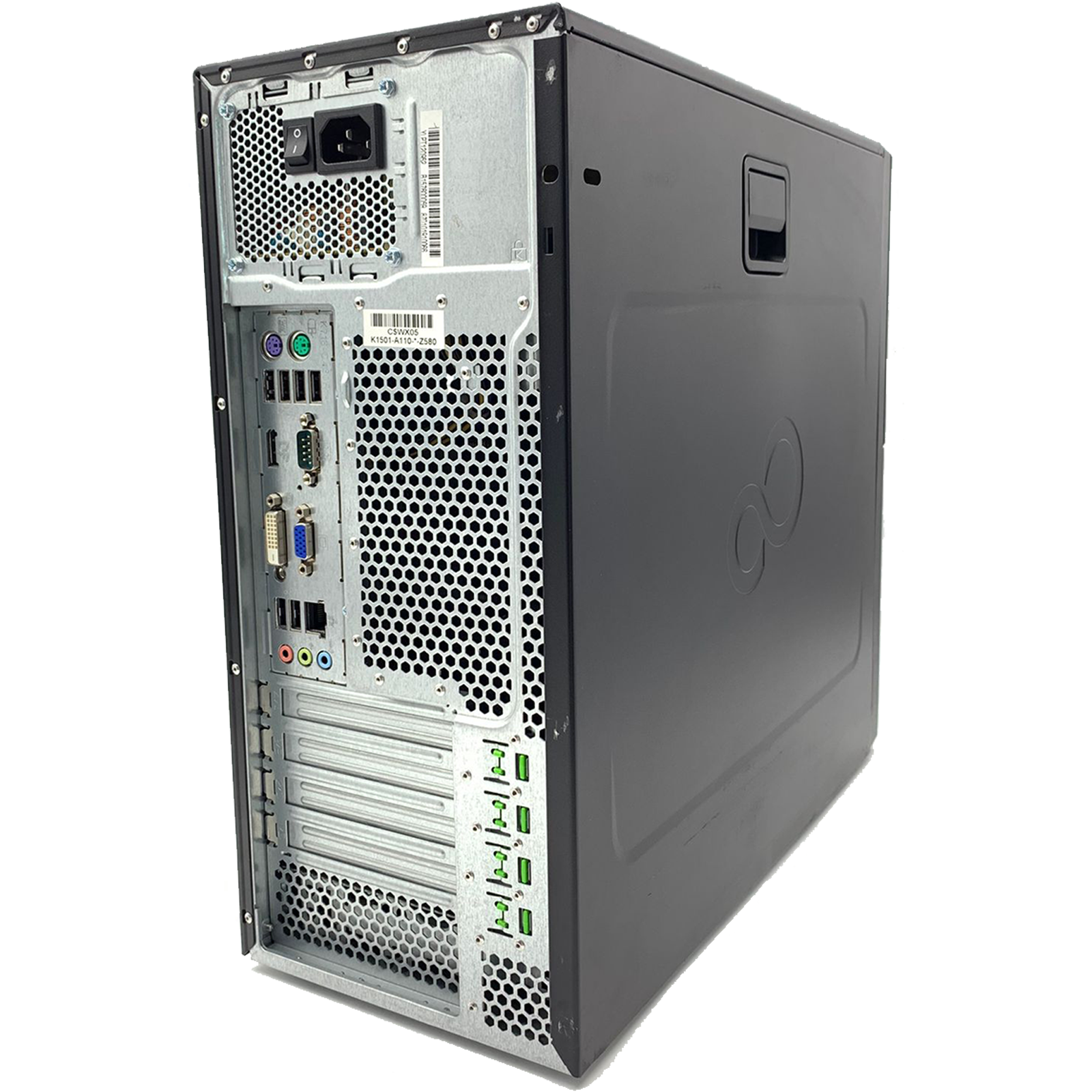 Fujitsu Esprimo P720 Tower PC Computer Intel i5-4430S Ram 8GB SSD 240GB foto 5