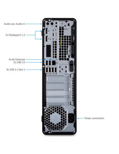 HP EliteDesk 800 G3 SFF Computer...