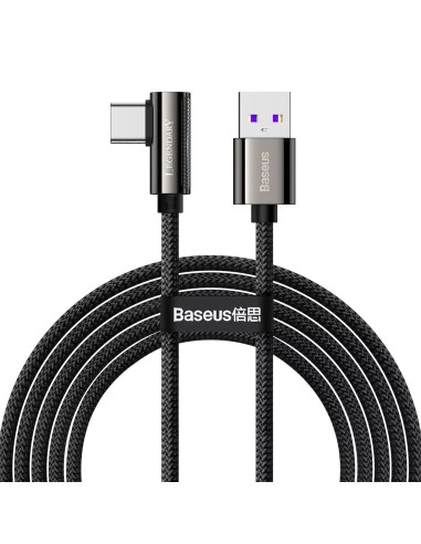 Baseus CATCS-C01 Cavo da USB a USB Type-C A 90° 66W 2 Metri