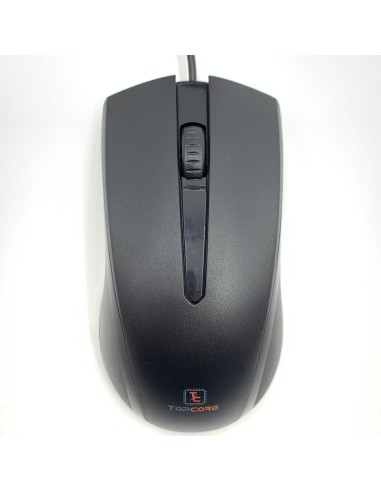 Mouse USB Topcore TOPMO1 3 Pulsanti Nero